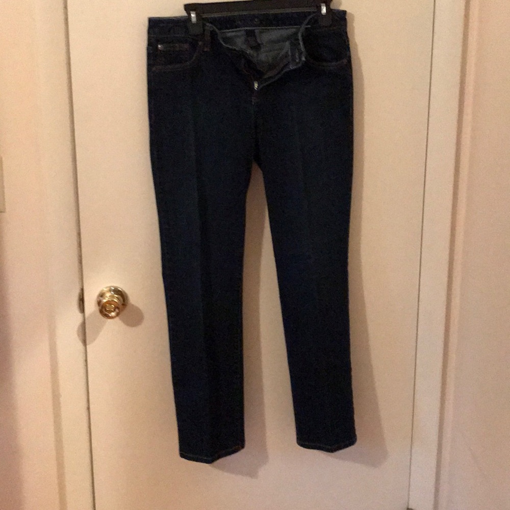Apt 9 dark-dye blue jeans